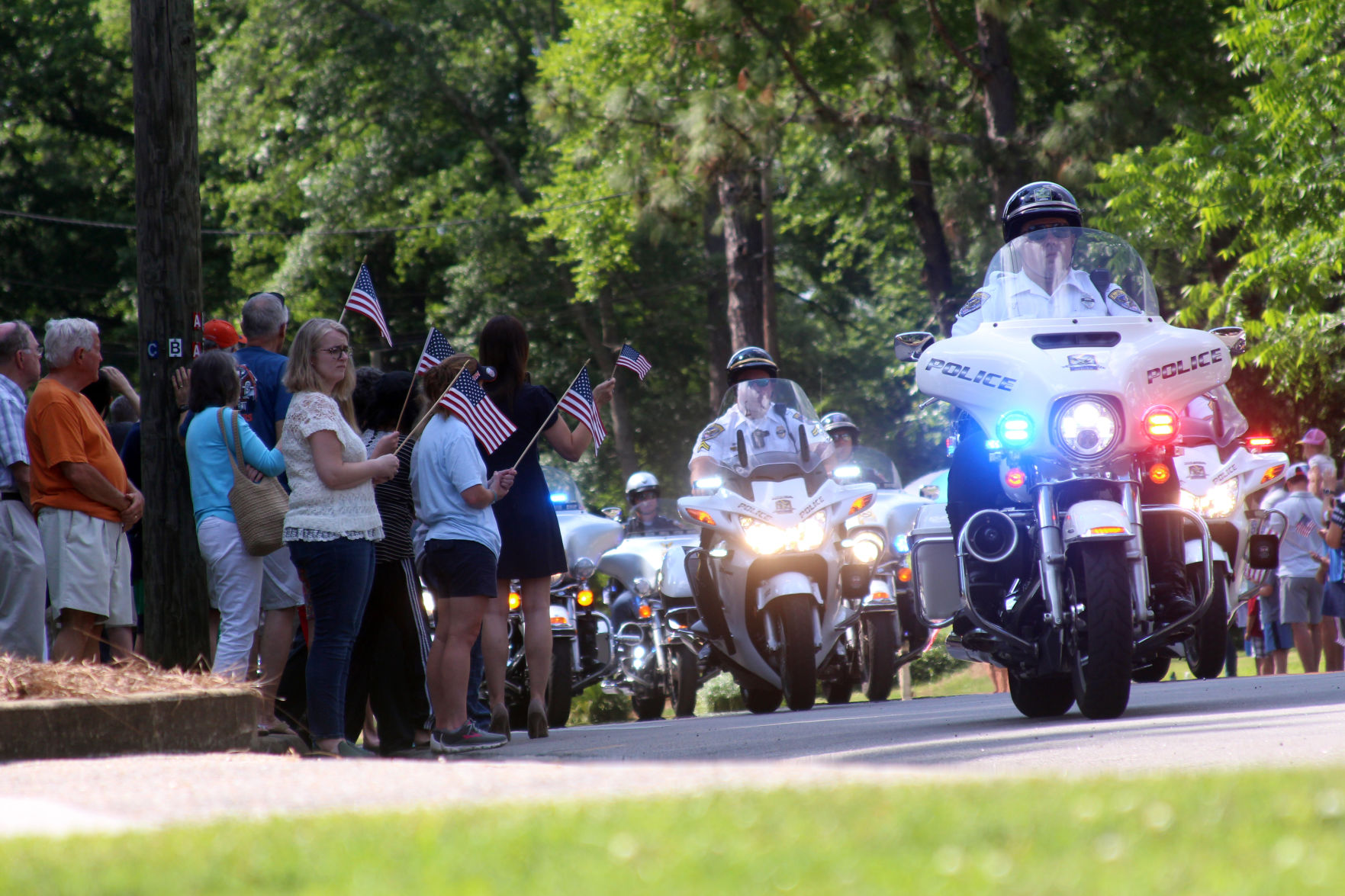 Funeral service for officer William Buechner